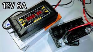 Bergantung pada saiz dan jenis bateri, bateri bercas penuh biasa mempunyai bacaan 12.5 ke 12.6 volt. Pengecas Bateri Kereta Dan Motor Smart Fast Charger 12v 6a Youtube