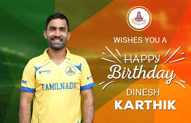 A Very Happy Birthday To Dinesh Karthik Tamil Nadu Cricket Association Facebook tamil nadu cricket association