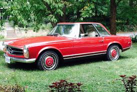 Mcmotors Mercedes 280 Sl In Signal Red Mercedes 280 Mercedes Red