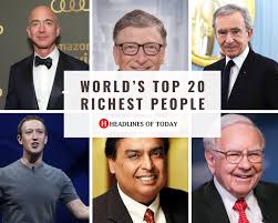 Top 20 Richest People In The World - Headlines of Today
