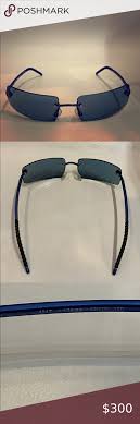 Comes with original chanel case. New Women S Vintage Chanel Sunglasses Vintage Chanel Chanel Sunglasses Blue Lenses