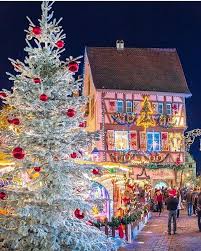 Christmas Holiday Travel Tourist Attraction Sightseeing Spots Superb Views Colmar Christmas Jigsaws Best Christmas Markets