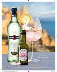 Martini Rose Lemonade Martini Bianco Rezept Martini Bianco Getranke