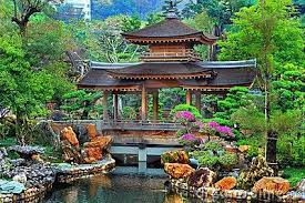 Pagoda In Chinese Zen Garden Zen Garden Pagoda Garden Chinese Pagoda