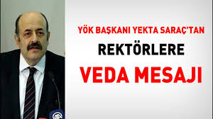 Saraç, 20 temmuz 2017'de ise ikinci kez bu göreve getirildi. Yok Baskani Son Dakika Haberler Tarihi Karar Yok Baskani Duyurdu