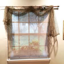 Matches well with various color palettes of curtains, rugs, furniture and any other home decor accent accessories. Fishing Decorations Fishing Pole Curtain Rod Fish Net Curtains Fishing Bedroom Decor F In 2021 Fishing Bedroom Decor Fishing Bedroom Fishing Room