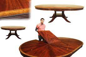 Home » dining room » 72 inch round dining room tables sale. Custom 72 Inch Round Dining Table With Self Storing Leaf
