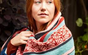 A Poem for Your Shoulders: Blossom Stripe Shawl