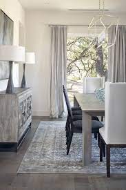 A Modern Farmhouse Family Home In Austin Texas Wood Floor Dining Room Grey Dining Room Dining Room Blue
