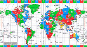Requires the state to adopt atlantic standard time upon the enactment of legislation in massachusetts, rhode island and new york adopting said time and federal approval of the change. Standard Time Zone Chart Of The World In 2021 Map Presentation Arranged By World Time Zone