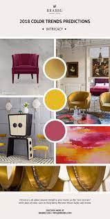 Interior Design Ideas Following Pantone S 2018 Color Trends Trending Decor Colorful Interiors Color Trends