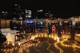 Fairy Lights Proposal In 2021 Christmas Proposal Candlelight Proposal Proposal Candles