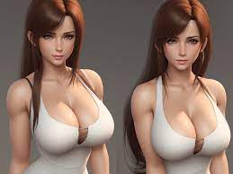 2k pics: Cute girl Brown haïr big boobs, white skin tone,