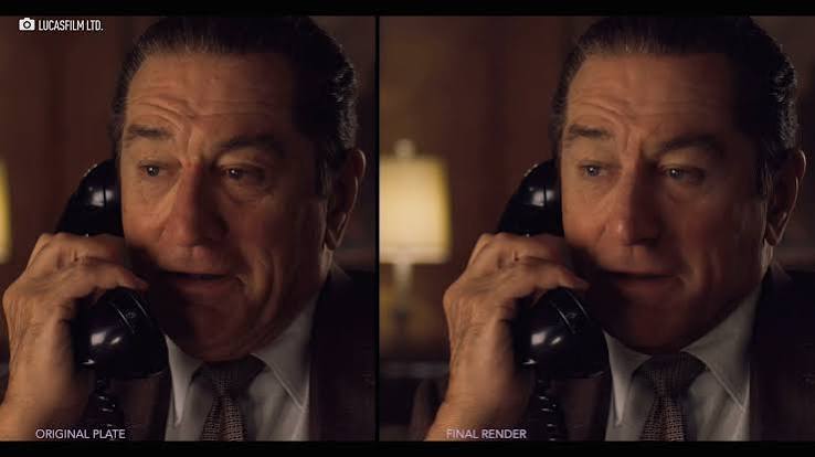 The Irishman": An inside look at the de-aging visual effects - ABC11  Raleigh-Durham