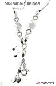 Total Eclipse Of The Heart Necklace And Earrings Only 5 00 Visit My Website At Https Paparazziaccessorie Eclipse Of The Heart Chunky Silver Rings Silver