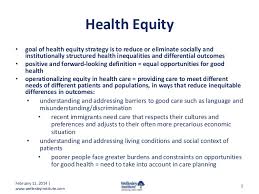 A Health Equity Toolkit Towards Health Care Solutions For All