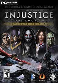 Injustice Gods Among Us Ultimate Edition Announced Box Art Revealed Injustice Ps4 Games Game Reviews