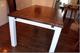 When the leaf is fully extended, the top drops down. Diy Farmhouse Table With Extension Leaves With Plans Sweet Tooth Sweet Life