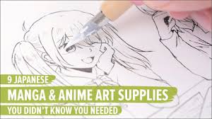 Paper camera for record materials: 9 Japanese Manga Anime Art Supplies You Didn T Know You Needed Youtube