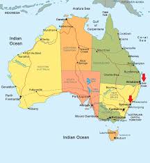 Australia Map Noosa Australia Australia Map Australia