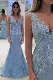 Blue Evening Dress Cute Prom Dress Evening Dress Lace Evening Dress Cheap Evening Dress Mermaid Light Blue Prom Dress Prom Dresses Lace Prom Dresses Blue