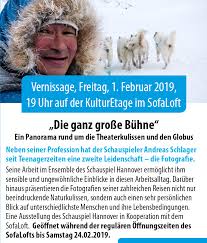 Laufende Ausstellung Die Ganz Grosse Buhne Sofaloft