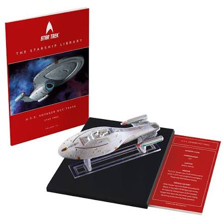 Starship Library Series – U.S.S. Voyager NCC-74656– Master Replicas