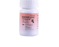 Warfarin (Coumadin) tablet