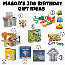 chasin' mason: [2nd birthday] gift ideas.