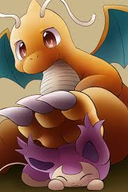 Sleeping dragonite