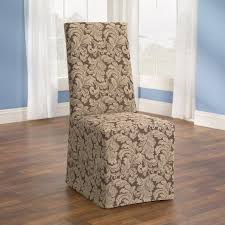 Amazon Com Sure Fit Scroll Full Dining Room Chair Cover Brown Dining Chair Sli Slipcovers For Chairs Dining Room Chair Covers Dining Room Chair Slipcovers