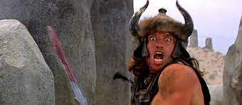 Arnold schwarzenegger replaced trump in the show and delivered the line you're terminated to replace trump's famous line you're fired but it only lasted one season. Conan The Barbarian Screen Goblin
