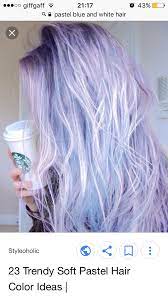 Lilac And White Hair Color Pastel Hair Color Purple Hair Styles