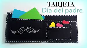 El origen del día del padre comenzó en estados unidos, en 1909 cuando sonora smart dodd propuso que se reconociera y celebrara la labor que realizan los padres en el hogar. Tarjeta Monedero Para Regalar El Dia Del Padre Manualidades On