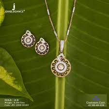 Studs With A Pendant To Beautify You Diamond Pendant Sets Pendant Set Jewelry