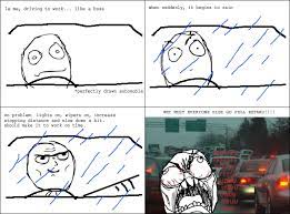Driving In The Rain Is It So Difficult Memedroid