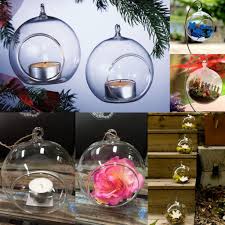 Novica, the impact marketplace, features unique candle holders and decorating ideas by magical globe, handcrafted soapstone candle holder from india. 6 Pcs 10cm Clear Hanging Glass Candle Holder Ball Baubles Round Sphere Tealight Candle Holders Buy At A Low Prices On Joom E Commerce Platform