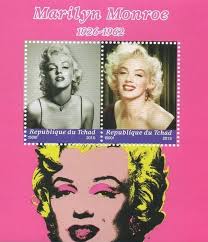 Marilyn Monroe Famous People Postal Stamps for sale