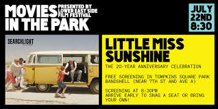 Movies in the Park: LITTLE MISS SUNSHINE Tickets, Wednesday, July 22 • 8 PM  - 11 PM | Eventbrite