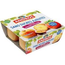 Andros Andros Specialite Pomme Ananas Passion Sans Sucres Ajoutes 4x100g 4x100g Pas Cher A Prix Auchan