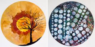 Maybe you would like to learn more about one of these? Art Therapist Paints Mandalas On Vinyl Records Bored Panda