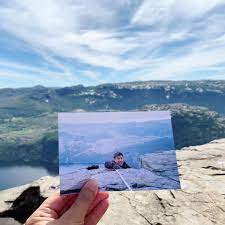 Maybe you would like to learn more about one of these? Tomcruise Hanging Tough In Mission Impossible Fallout Filmed On The Pulpit Rock Preikestolen In Norway Hitching A Filming Locations Film Celebrity Photos
