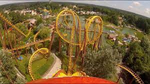You can find the google map coordinates here and travel to parc asterix paris with ease. Goudurix Roller Coaster Pov Parc Asterix Paris France Youtube