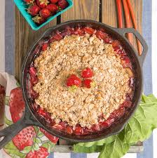 This has been one of the most popular recipes on the website this past month. Strawberry Rhubarb Cobbler Gluten Free With An Almond Oat Topping The Fountain Avenue Kitchen