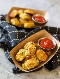 Place zucchini in a colander or strainer set over a bowl and sprinkle a pinch of salt over the top; Zucchini Tots This Mom S Menu