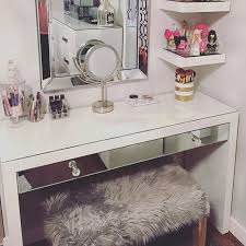 Ikea malm dressing table with the ikea malm chest of 2 drawers. Ikea Hackers On Instagram Ninabella87 I Wanted To Share This Picture Of My Ikea Malm D Malm Dressing Table Ikea Malm Dressing Table Mirrored Side Tables