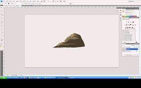 How To Draw A Rock Using Textures In Photoshop-Concept Art Tutorial -  Youtube