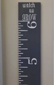 6 Wood Growth Chart Ruler Kids Growth Chart Over Sized