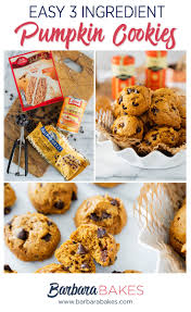 A serving is 3 cookies, which is 6 points. Easy Pumpkin Chocolate Chip Cookies Barbara Bakes