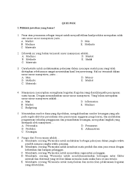 Contoh kebutuhan masa yang akan datang, yaitu. Soal Quiz Pengelolaan Sumber Daya Usaha Pdf